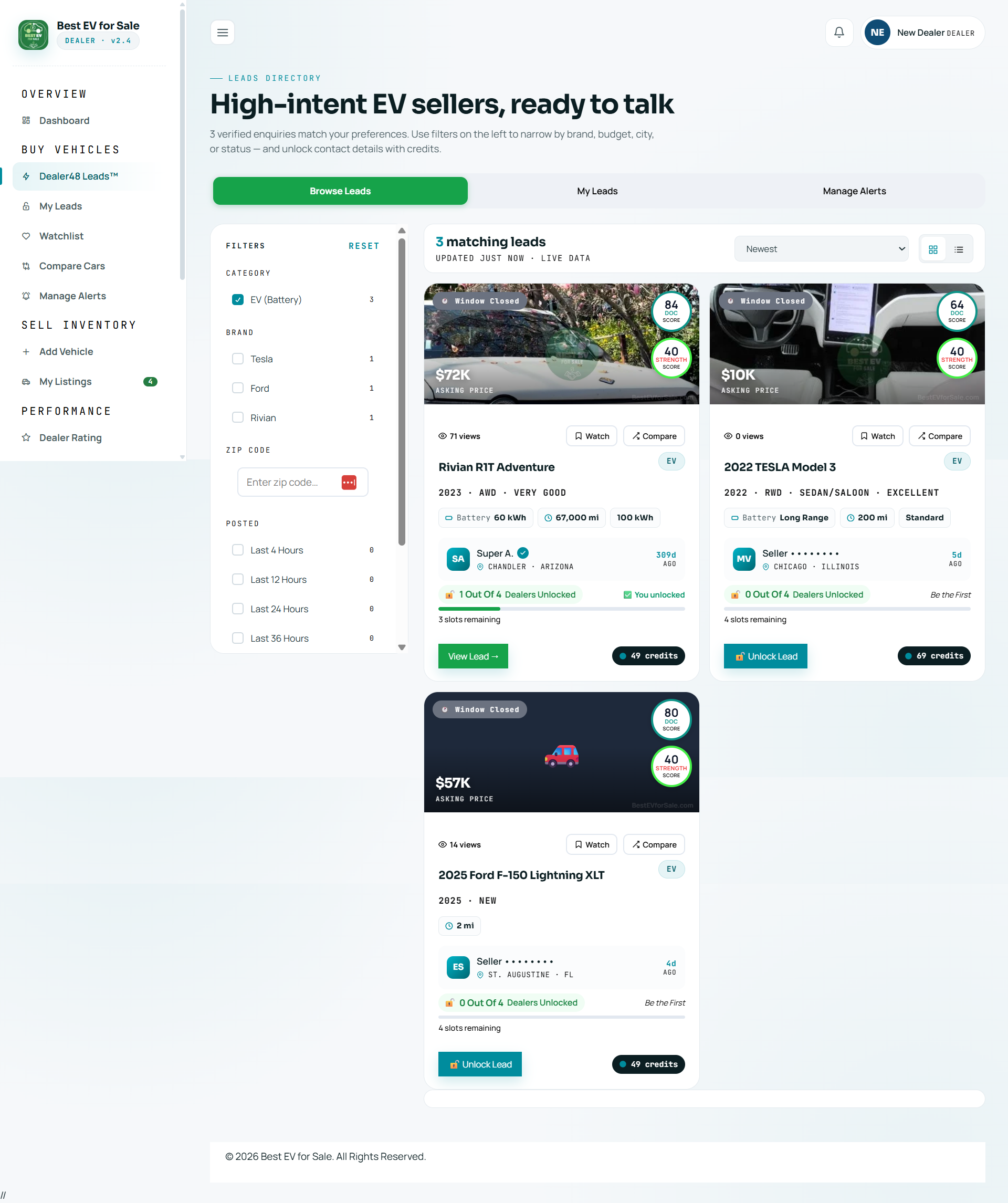 The VIN photo helps connect the listing to the actual vehicle.